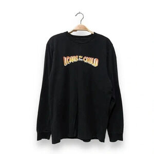Rare Louis The Child 2017 Concert Merch Tour Long Sleeve Black T Shirt Size M